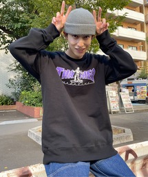 別注:THRASHER/スラッシャー GONZ MAGロゴ ロゴスウェット