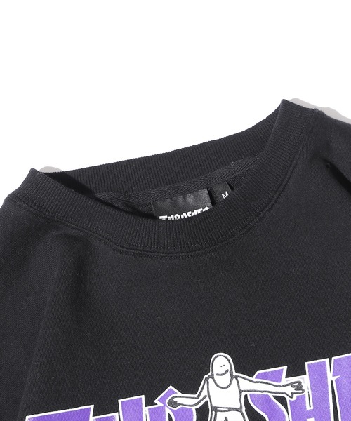 THRASHER（スラッシャー）の「別注：THRASHER/スラッシャー GONZ MAGロゴ ロゴスウェット（スウェット・メンズ・チャコール/ブラック/ホワイト・L/M/XL）」の11枚目の写真
