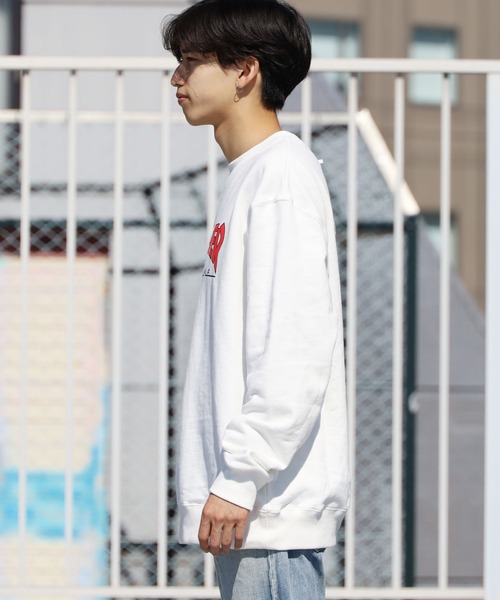 THRASHER（スラッシャー）の「別注：THRASHER/スラッシャー GONZ MAGロゴ ロゴスウェット（スウェット・メンズ・チャコール/ブラック/ホワイト・L/M/XL）」の9枚目の写真