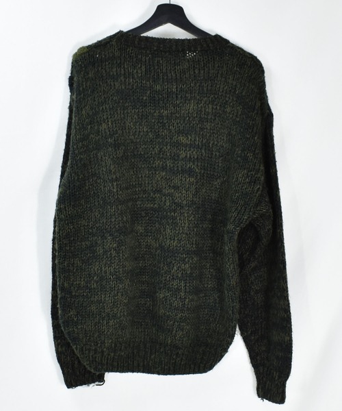 VINTAGE(ヴィンテージ)の「【ヴィンテージ古着】90's INDEX プルオーバーニット デザインニット(ニット/セーター・メンズ・グリーン・LARGE)」の5枚目の写真