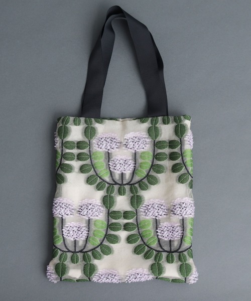 peu pres（プープレ）の「れんげ草JQ バッグ（トートバッグ・レディース・ピンク/オレンジ・FREE）」の21枚目の写真