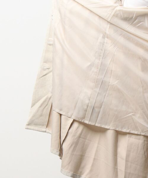 ehka sopo(エヘカソポ)の「コーデュロイコート(その他アウター・レディース・キナリ/グリーン/ブラウン・フリ-)」の4枚目の写真