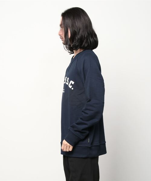 SCOTCH&SODA（スコッチアンドソーダ）の「リバーシブル スウェット【163924】（スウェット・メンズ・ライトベージュ/ネイビー・SMALL/MEDIUM/LARGE）」の7枚目の写真