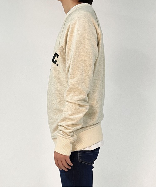 SCOTCH&SODA（スコッチアンドソーダ）の「リバーシブル スウェット【163924】（スウェット・メンズ・ライトベージュ/ネイビー・SMALL/MEDIUM/LARGE）」の16枚目の写真