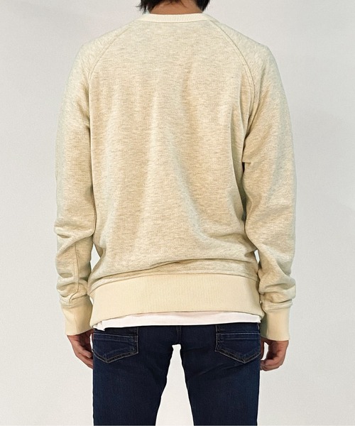 SCOTCH&SODA（スコッチアンドソーダ）の「リバーシブル スウェット【163924】（スウェット・メンズ・ライトベージュ/ネイビー・SMALL/MEDIUM/LARGE）」の11枚目の写真