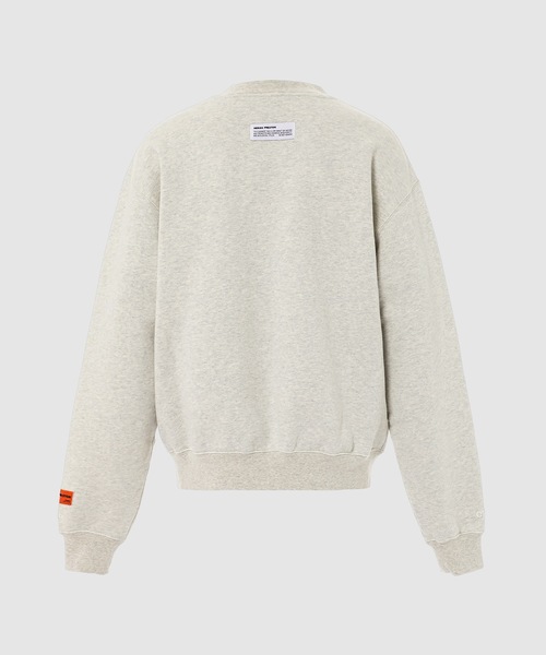 HERON PRESTON(ヘロンプレストン)の「CREWNECK SPLIT HERONS(スウェット・メンズ・グレー系その他・M/L)」の2枚目の写真