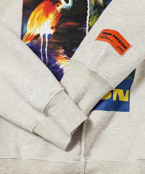 HERON PRESTON(ヘロンプレストン)の「CREWNECK SPLIT HERONS(スウェット・メンズ・グレー系その他・M/L)」の3枚目の写真