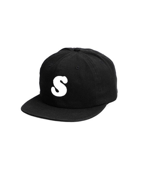 SILAS(サイラス)の「INITIAL LOGO CAP サイラスイニシャルロゴキャップ(キャップ・メンズ・ブラック/ネイビー/ベージュ/オリーブ・ONE SIZE)」の2枚目の写真