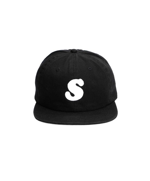 SILAS(サイラス)の「INITIAL LOGO CAP サイラスイニシャルロゴキャップ(キャップ・メンズ・ブラック/ネイビー/ベージュ/オリーブ・ONE SIZE)」の6枚目の写真