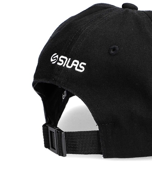 SILAS(サイラス)の「INITIAL LOGO CAP サイラスイニシャルロゴキャップ(キャップ・メンズ・ブラック/ネイビー/ベージュ/オリーブ・ONE SIZE)」の9枚目の写真