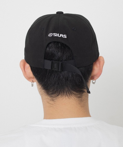 SILAS(サイラス)の「INITIAL LOGO CAP サイラスイニシャルロゴキャップ(キャップ・メンズ・ブラック/ネイビー/ベージュ/オリーブ・ONE SIZE)」の17枚目の写真