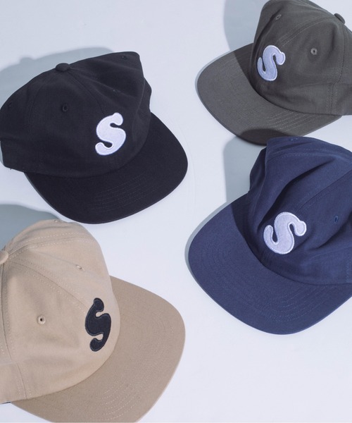 SILAS(サイラス)の「INITIAL LOGO CAP サイラスイニシャルロゴキャップ(キャップ・メンズ・ブラック/ネイビー/ベージュ/オリーブ・ONE SIZE)」の13枚目の写真