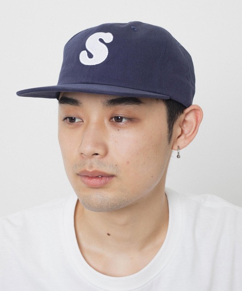 SILAS(サイラス)の「INITIAL LOGO CAP サイラスイニシャルロゴキャップ(キャップ・メンズ・ブラック/ネイビー/ベージュ/オリーブ・ONE SIZE)」の14枚目の写真