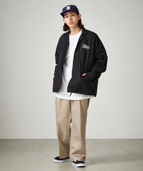 SILAS(サイラス)の「INITIAL LOGO CAP サイラスイニシャルロゴキャップ(キャップ・メンズ・ブラック/ネイビー/ベージュ/オリーブ・ONE SIZE)」の20枚目の写真