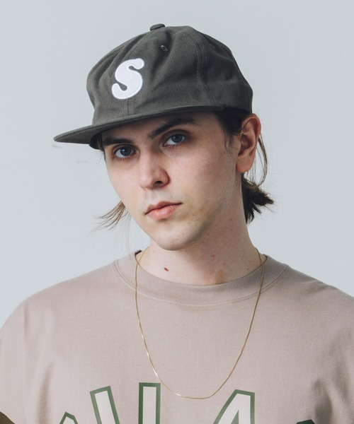 SILAS(サイラス)の「INITIAL LOGO CAP サイラスイニシャルロゴキャップ(キャップ・メンズ・ブラック/ネイビー/ベージュ/オリーブ・ONE SIZE)」の22枚目の写真