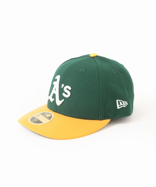 NEW ERA（ニューエラ）の「【NEW ERA / ニューエラ】アスレチックス 59FIFTY LOW PROFILE（キャップ・メンズ・グリーン・SMALL/MEDIUM/LARGE）」の8枚目の写真