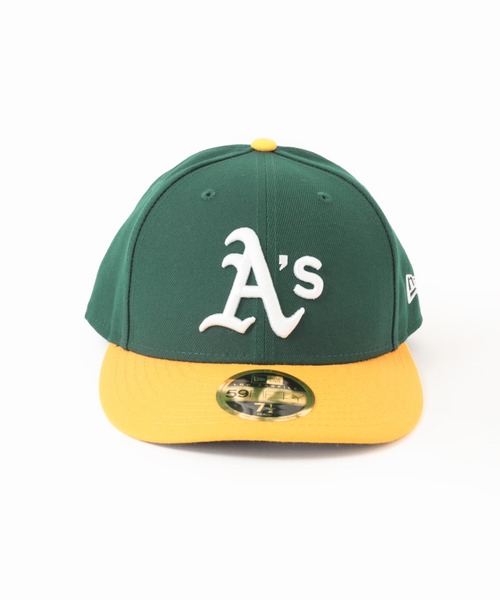NEW ERA（ニューエラ）の「【NEW ERA / ニューエラ】アスレチックス 59FIFTY LOW PROFILE（キャップ・メンズ・グリーン・SMALL/MEDIUM/LARGE）」の9枚目の写真