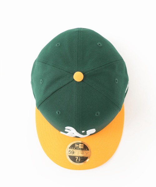 NEW ERA（ニューエラ）の「【NEW ERA / ニューエラ】アスレチックス 59FIFTY LOW PROFILE（キャップ・メンズ・グリーン・SMALL/MEDIUM/LARGE）」の12枚目の写真