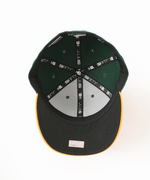NEW ERA（ニューエラ）の「【NEW ERA / ニューエラ】アスレチックス 59FIFTY LOW PROFILE（キャップ・メンズ・グリーン・SMALL/MEDIUM/LARGE）」の13枚目の写真