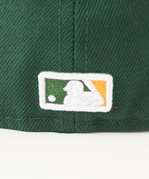 NEW ERA（ニューエラ）の「【NEW ERA / ニューエラ】アスレチックス 59FIFTY LOW PROFILE（キャップ・メンズ・グリーン・SMALL/MEDIUM/LARGE）」の17枚目の写真