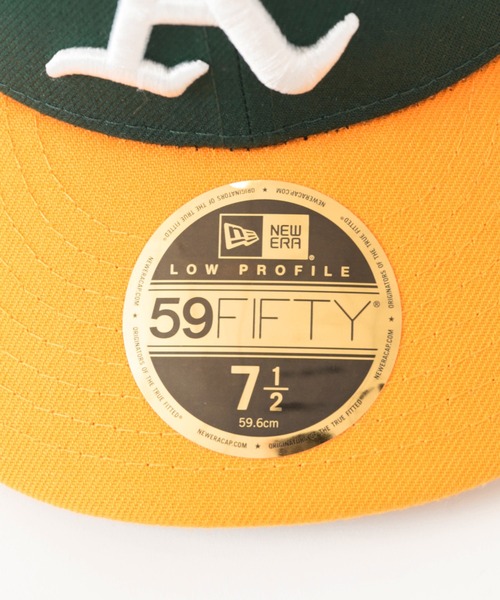 NEW ERA（ニューエラ）の「【NEW ERA / ニューエラ】アスレチックス 59FIFTY LOW PROFILE（キャップ・メンズ・グリーン・SMALL/MEDIUM/LARGE）」の18枚目の写真