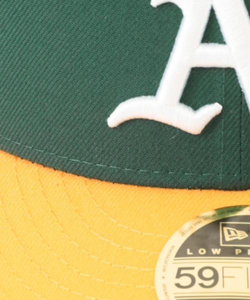 NEW ERA（ニューエラ）の「【NEW ERA / ニューエラ】アスレチックス 59FIFTY LOW PROFILE（キャップ・メンズ・グリーン・SMALL/MEDIUM/LARGE）」の22枚目の写真