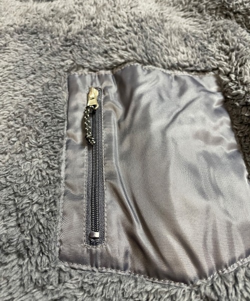 JACKROSE（ジャックローズ）の「WEB限定 JE-CRS0-シェルパフリーストレーナー（スウェット・メンズ・ブラック/グレー・M/L）」の6枚目の写真