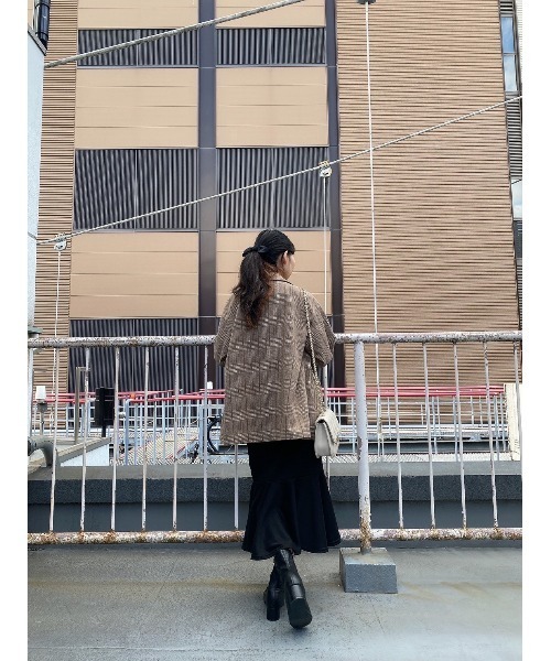 WC(ダブル シー)の「スウェットマーメイドスカート(スカート・レディース・ブラック/グレー・FREE)」の16枚目の写真