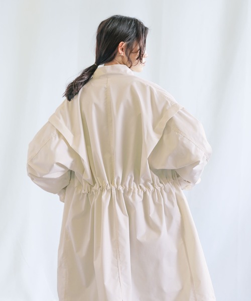 select MOCA(セレクトモカ)の「2022 SS フィッシュテールモッズコート(モッズコート・レディース・ブラック/イエロー/アイボリー/ミント・FREE)」の9枚目の写真