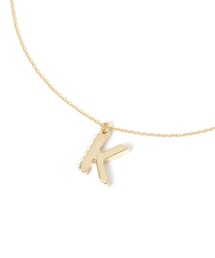 GLOBAL WORK | イニシャルネックレス/260117(ネックレス)