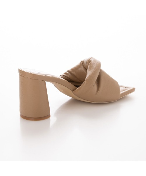 EVOL(イーボル)の「【EVOL】スクエアクッションサンダル IS9742(サンダル・レディース・ブラック/ベージュ/グレー/アイボリー・S/M/L)」の19枚目の写真