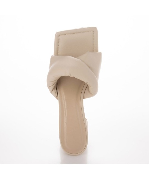 EVOL(イーボル)の「【EVOL】スクエアクッションサンダル IS9742(サンダル・レディース・ブラック/ベージュ/グレー/アイボリー・S/M/L)」の13枚目の写真