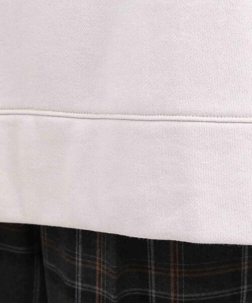 Cutie Blonde(キューティーブロンド)の「◆裏起毛ハイネックBIGチュニック(スウェット・レディース・ブラウン系その他2/ブルー/ライトベージュ/グレー系その他・00)」の20枚目の写真