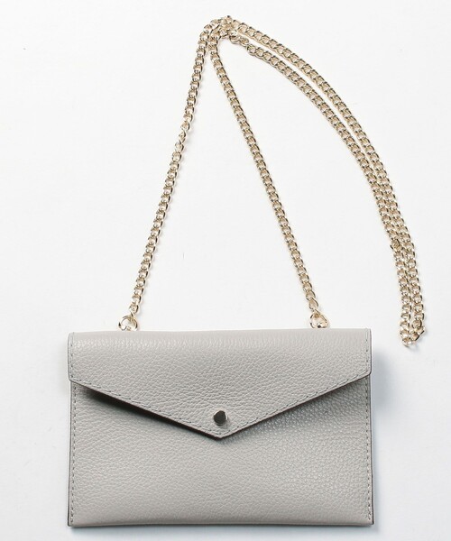 ANAYI（アナイ）の「◇フラップステッチショルダーBAG（ショルダーバッグ・レディース・トップグレー/ライトベージュ/サンドベージュ・FREE）」の13枚目の写真