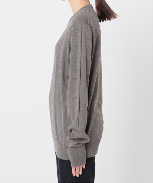 plage(プラージュ)の「【ROBERTO COLLINA/ロベルトコリーナ】SP クルーネックプルオーバー◆(ニット/セーター・レディース・チャコールグレー/ピンク・FREE)」の22枚目の写真