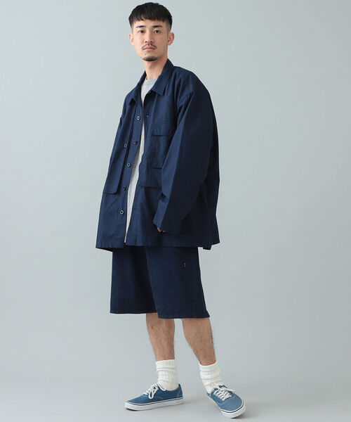 BEAMS(ビームス)の「BEAMS / ユーティリティ イージー ブルゾン(ブルゾン・メンズ・ネイビー/グリーン系その他・S/M/L)」の17枚目の写真
