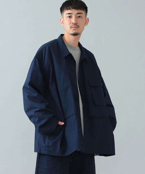 BEAMS(ビームス)の「BEAMS / ユーティリティ イージー ブルゾン(ブルゾン・メンズ・ネイビー/グリーン系その他・S/M/L)」の10枚目の写真