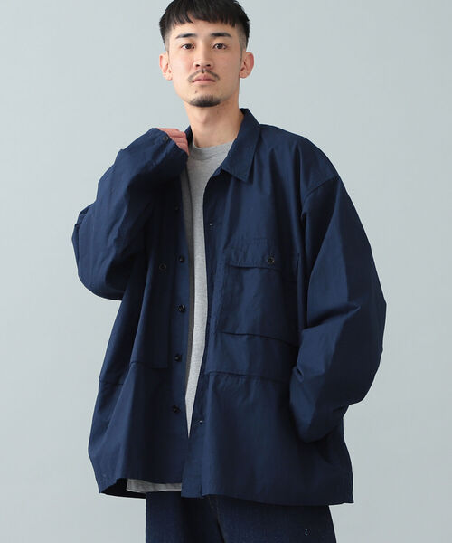 BEAMS(ビームス)の「BEAMS / ユーティリティ イージー ブルゾン(ブルゾン・メンズ・ネイビー/グリーン系その他・S/M/L)」の5枚目の写真