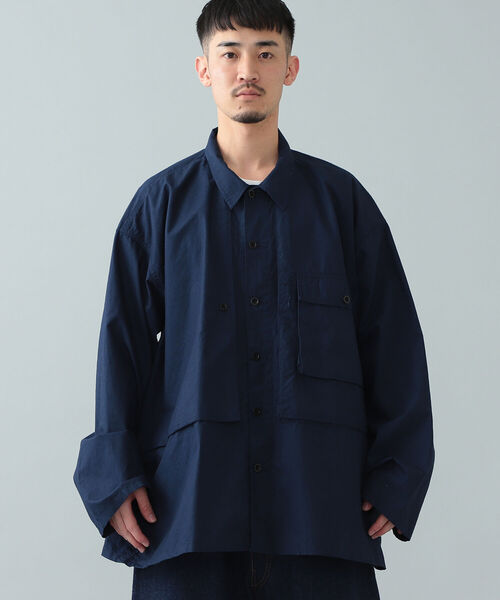 BEAMS(ビームス)の「BEAMS / ユーティリティ イージー ブルゾン(ブルゾン・メンズ・ネイビー/グリーン系その他・S/M/L)」の8枚目の写真