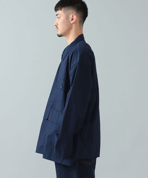 BEAMS(ビームス)の「BEAMS / ユーティリティ イージー ブルゾン(ブルゾン・メンズ・ネイビー/グリーン系その他・S/M/L)」の15枚目の写真