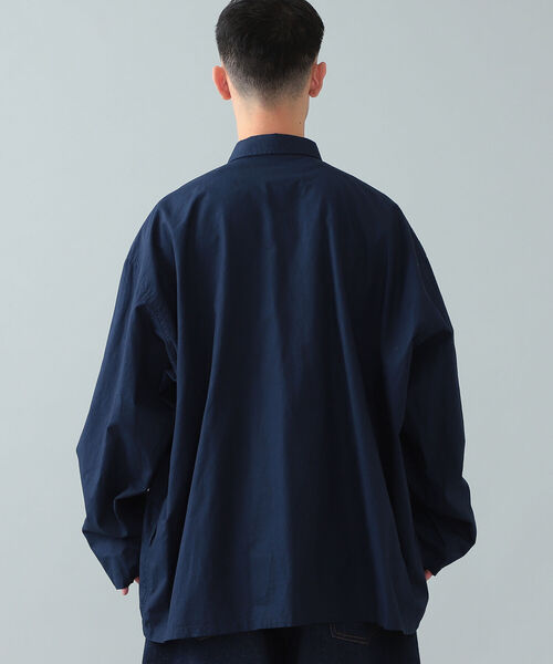 BEAMS(ビームス)の「BEAMS / ユーティリティ イージー ブルゾン(ブルゾン・メンズ・ネイビー/グリーン系その他・S/M/L)」の4枚目の写真
