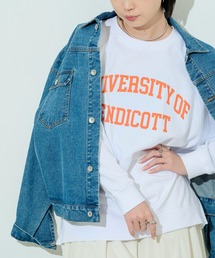 カレッジロゴスウェット