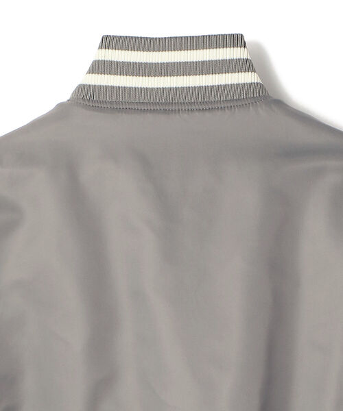 schott(ショット)の「Schott/ショット/NYLON VARSITY JACKET/ナイロン バーシティ ジャケット(ブルゾン・メンズ・ブラック/シルバー/ロイヤルブルー・MEDIUM/LARGE/X-LARGE/XX-LARGE)」の6枚目の写真