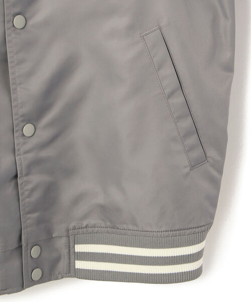 schott(ショット)の「Schott/ショット/NYLON VARSITY JACKET/ナイロン バーシティ ジャケット(ブルゾン・メンズ・ブラック/シルバー/ロイヤルブルー・MEDIUM/LARGE/X-LARGE/XX-LARGE)」の8枚目の写真