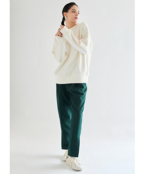 Limue(リミュ)の「テーパード美脚パンツ(その他パンツ・レディース・オレンジ/グリーン/バーガンディー/ブラック・S/M/L)」の11枚目の写真