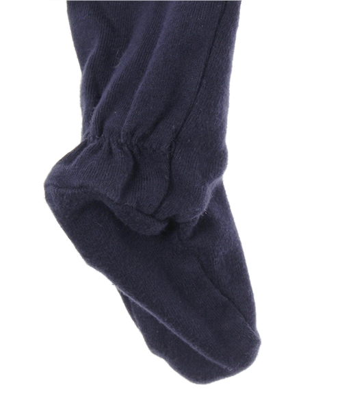 BONTON（ボントン）の「無地襟付きパジャマ（ロンパース・キッズ・ネイビー・12M）」の6枚目の写真