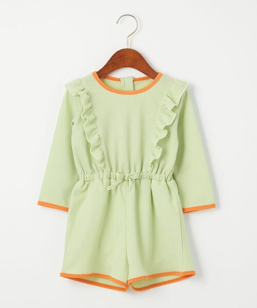 セール Glr フリルオーバーオール ラッシュガード Uvカット ラッシュガード Green Label Relaxing グリーンレーベルリラクシング のファッション通販 Zozotown