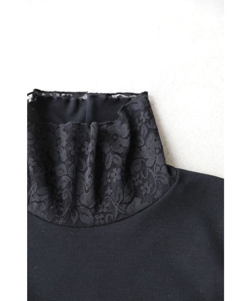 cawaii（カワイイ）の「チクチクしない首元だけシアーレース