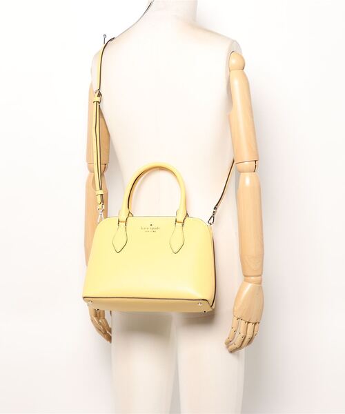 kate spade new york（ケイトスペード ニューヨーク）の「ダーシー スモール サッチェル（ハンドバッグ・レディース・イエロー・ONESIZE）」の4枚目の写真