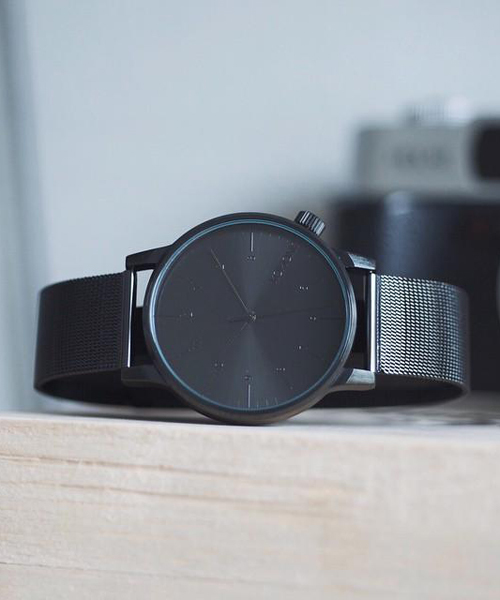 KOMONO.（コモノ）の「【KOMONO】WINSTON ROYALE（アナログ腕時計・メンズ・ブラック/シルバー/シルバー×ブルー/ゴールド/ゴールド系その他/ゴールド×グレー・FREE）」の2枚目の写真